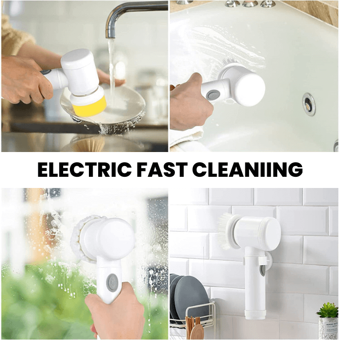 Rechargeable Cleaning Brush | 3-in-1