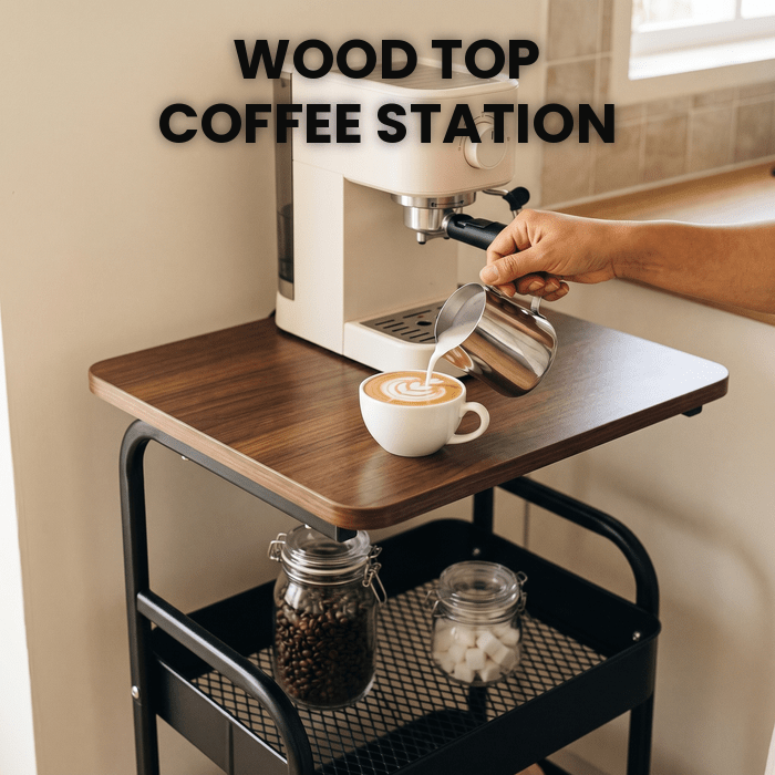 3-Tier Rolling Cart
