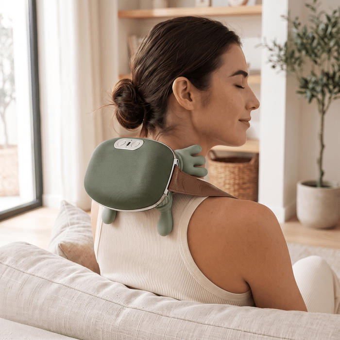 4D Neck & Shoulder Massager in use at home