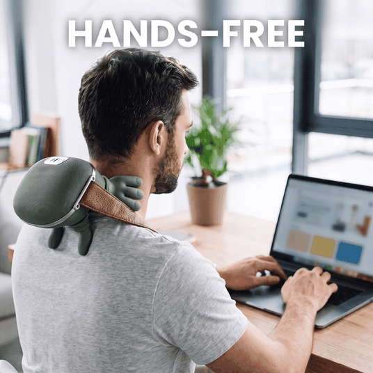 4D Neck & Shoulder Massager, hands free
