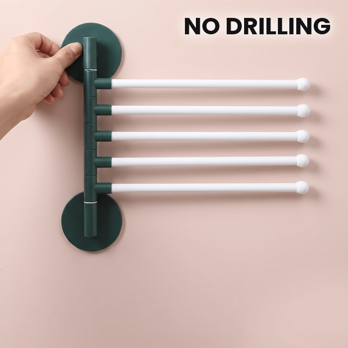 5-Bar Swivel Towel Rack