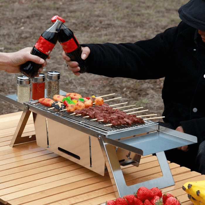 Foldable BBQ Grill | Indoor & Outdoor