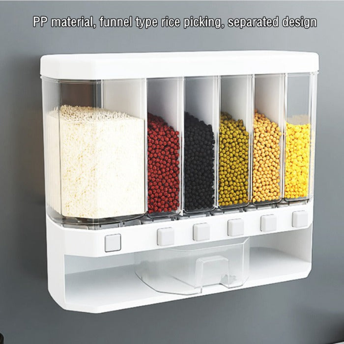 Cereal Dispenser | 6 Grid