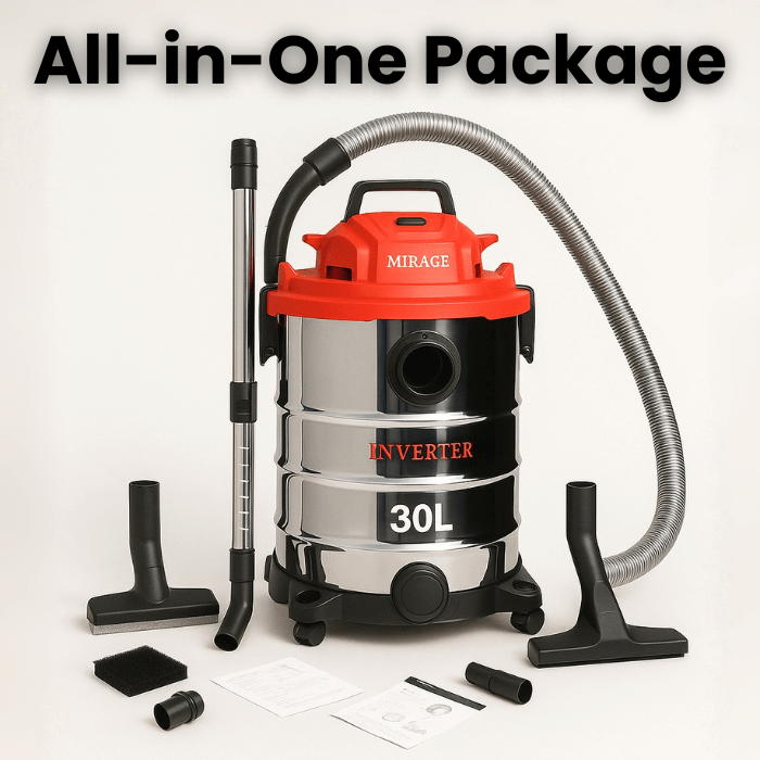 Mirage™ Inverter Vacuum Cleaner | Powerful Wet & Dry