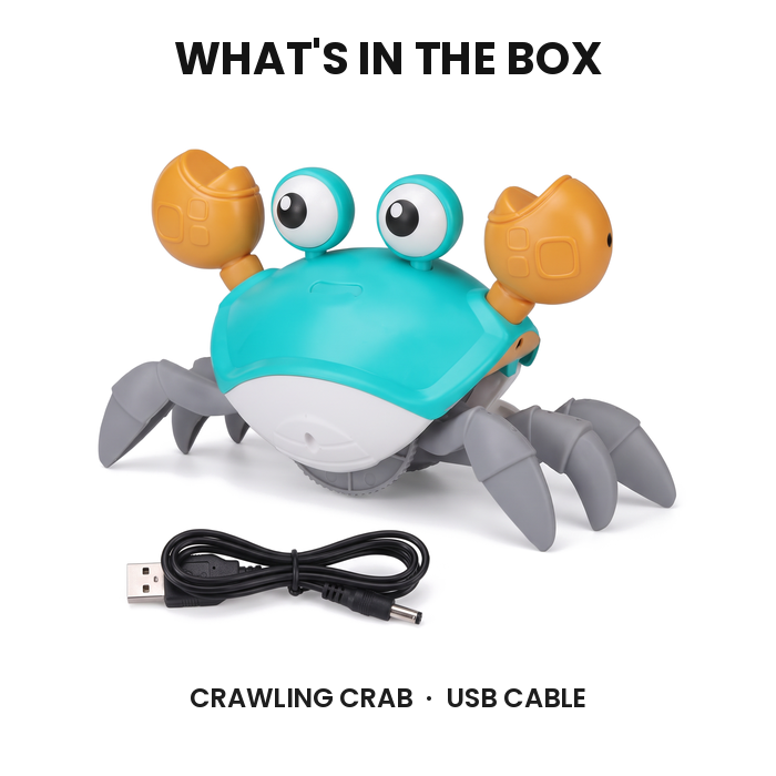 Crawling Crab Baby Toy