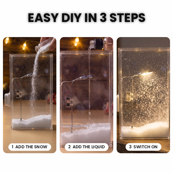 DIY Snowfall Lamp Kit