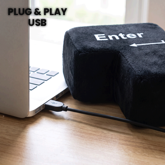 Giant Enter Key Pillow