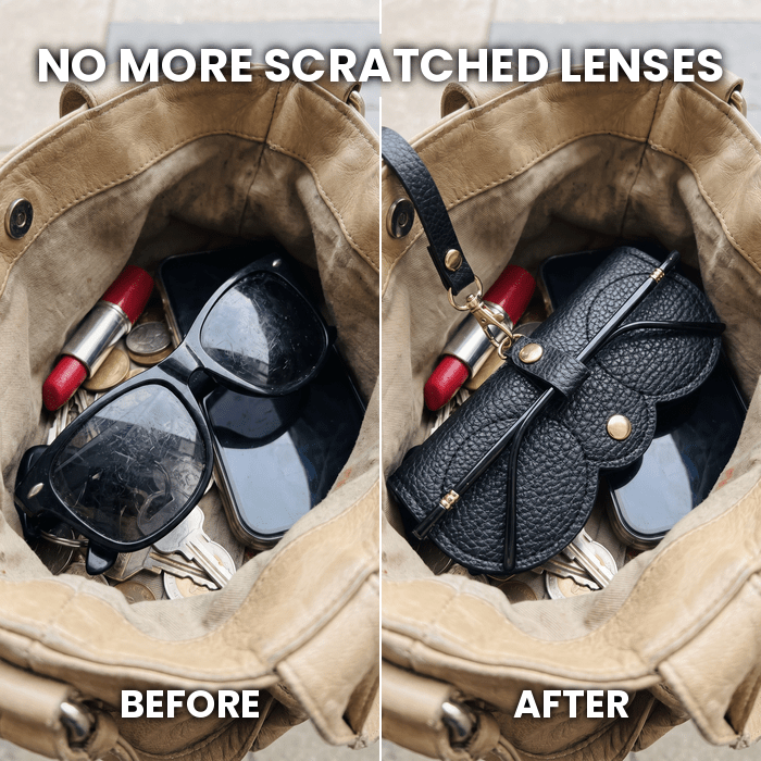 Leather Glasses Pouch
