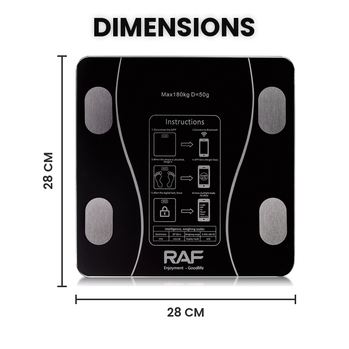 RAF Digital Glass Scale