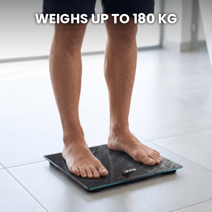 RAF Glass Bathroom Scale