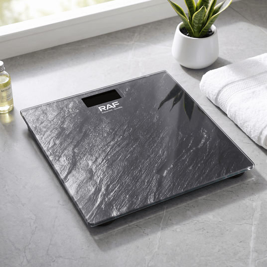 RAF Glass Bathroom Scale