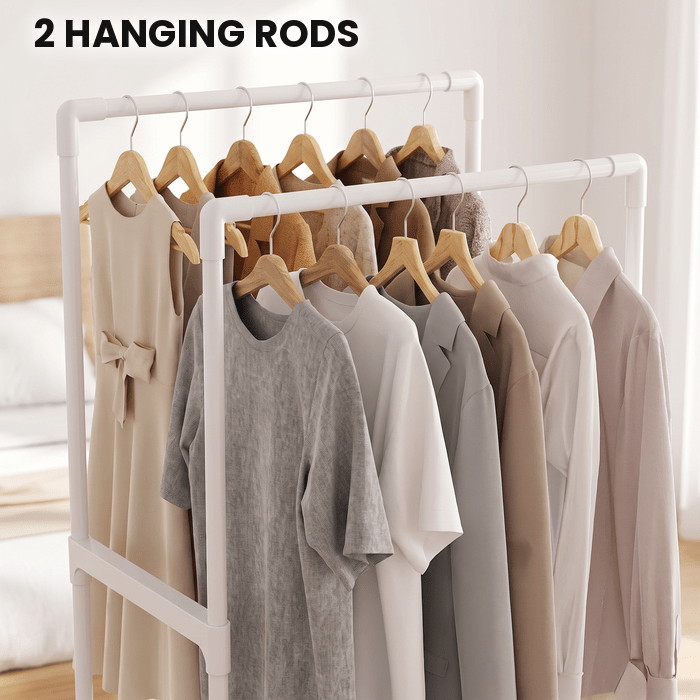 Rolling Clothes Rack