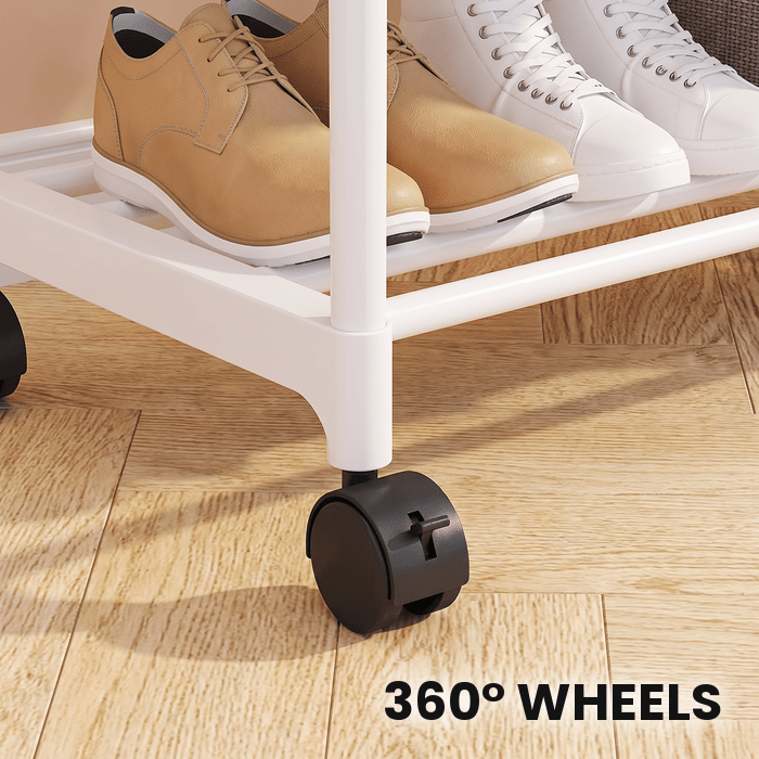 Rolling Clothes Rack