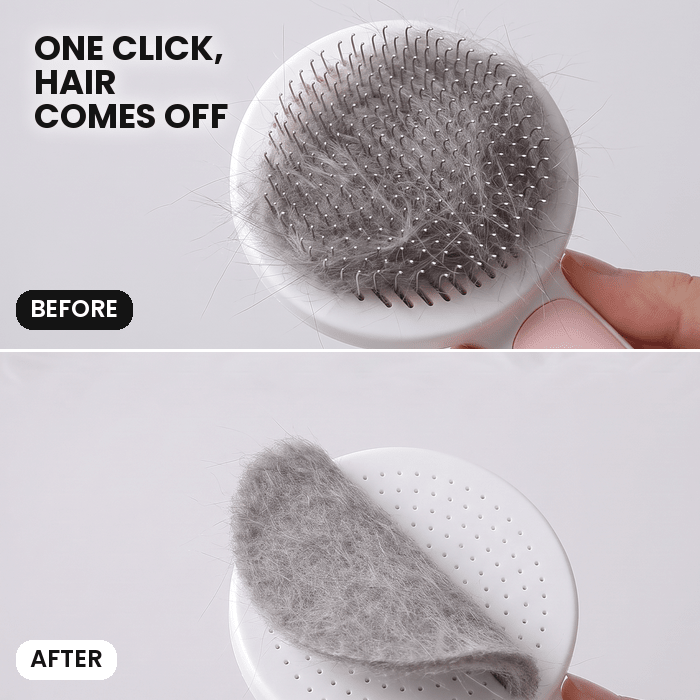Self-Cleaning Pet Brush