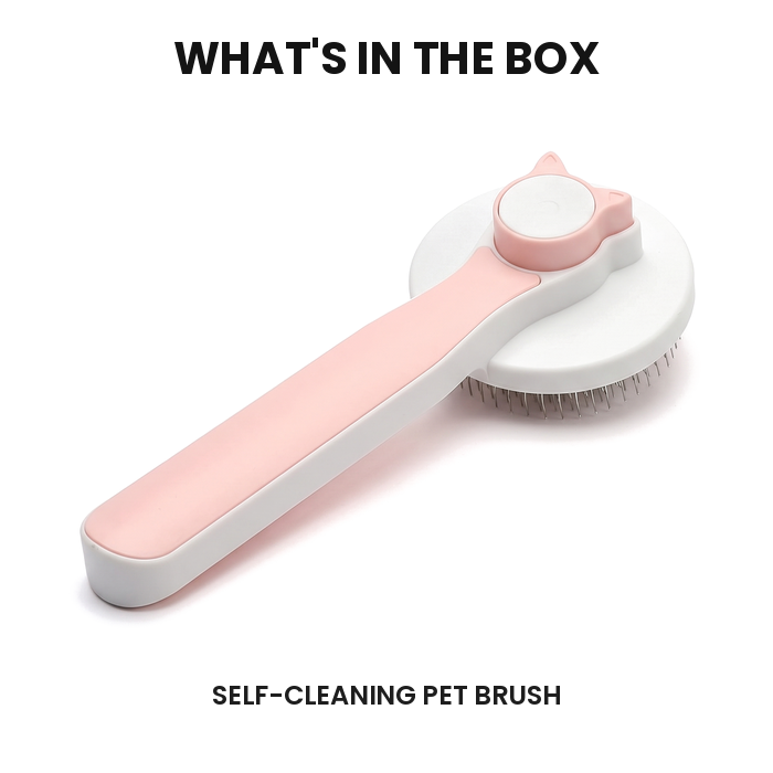 Self-Cleaning Pet Brush
