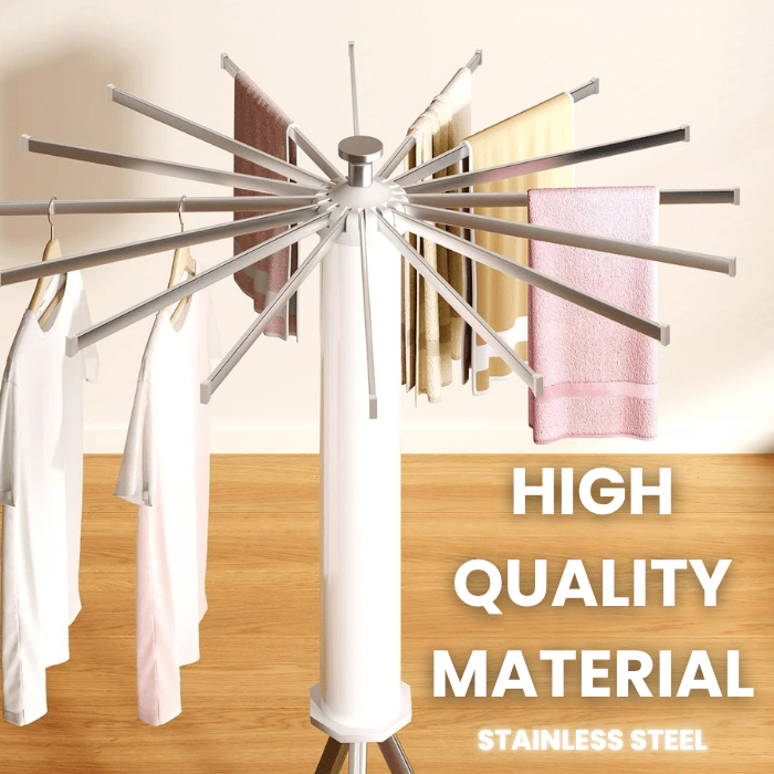 360° Octopus Clothes Rack | Compact & Foldable