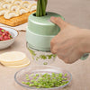 Handheld Electric Vegetable Cutter | 4-in-1