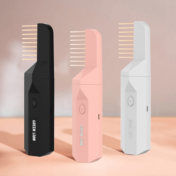 Green Lion™ Aromatic Bakhoor Rechargeable Comb