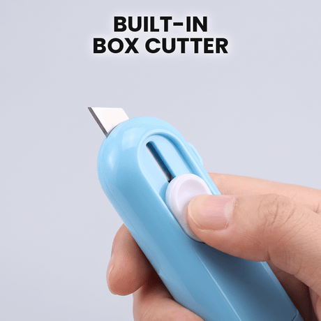 2-in-1 Label Eraser & Box Cutter