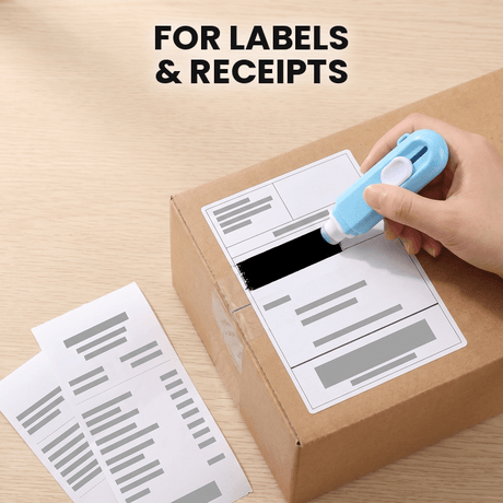 2-in-1 Label Eraser & Box Cutter