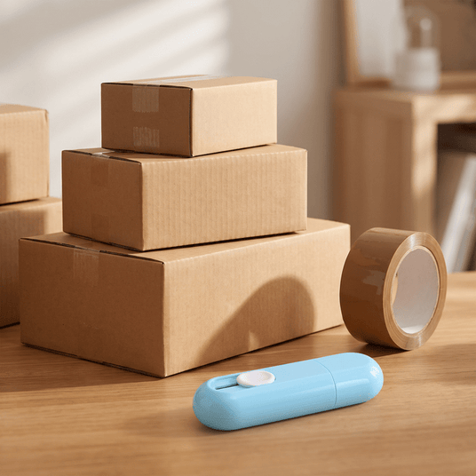 2-in-1 Label Eraser & Box Cutter
