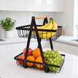 2-Tier Metal Fruit Basket