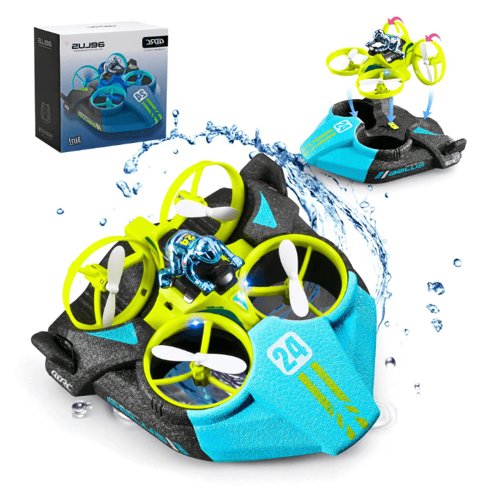 3-in-1 RC Racer | Air, Land & Water