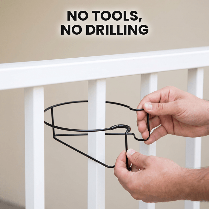 3-Pack Railing Plant Clips