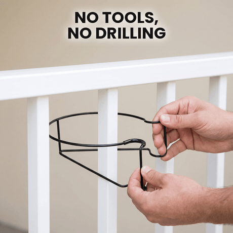 3-Pack Railing Plant Clips