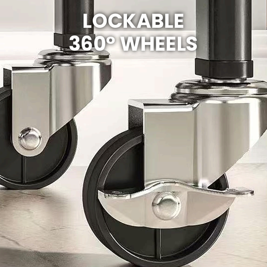 3-Tier Rolling Cart