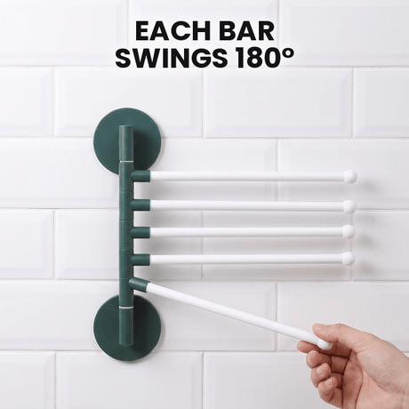 5-Bar Swivel Towel Rack