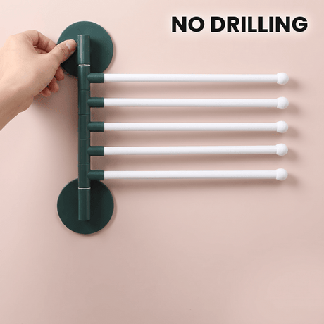 5-Bar Swivel Towel Rack