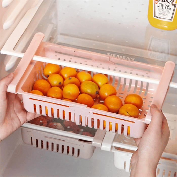 Fridge Storage Rack | Adjustable & Extendable