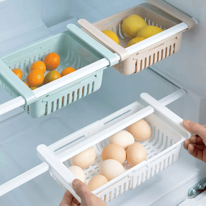 Fridge Storage Rack | Adjustable & Extendable