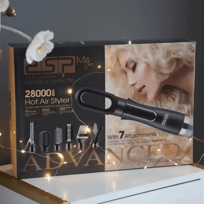 DSP® Hair Dryer Styler | 7-in-1