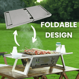 Foldable BBQ Grill | Indoor & Outdoor