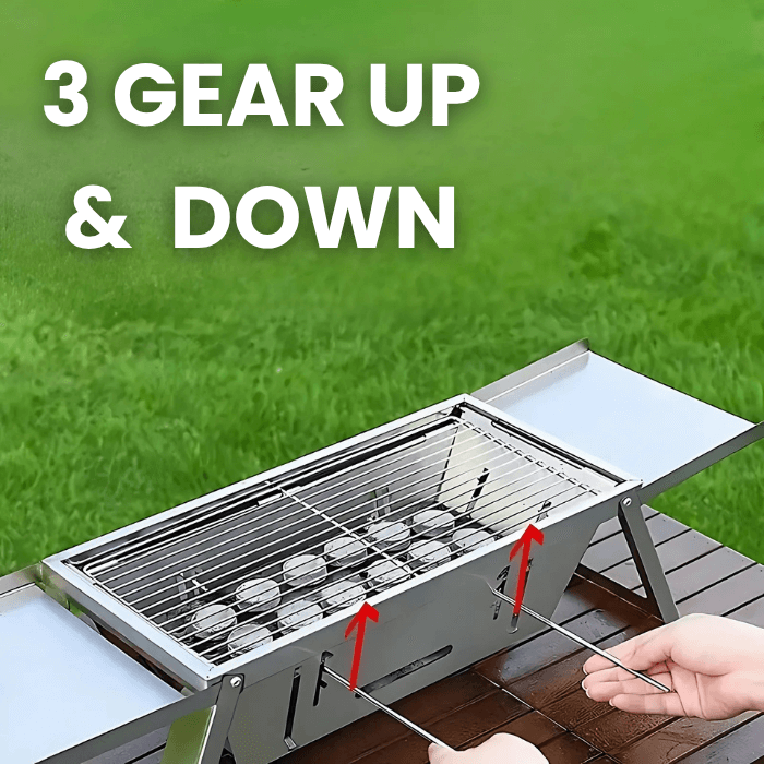 Foldable BBQ Grill | Indoor & Outdoor
