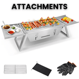 Foldable BBQ Grill | Indoor & Outdoor