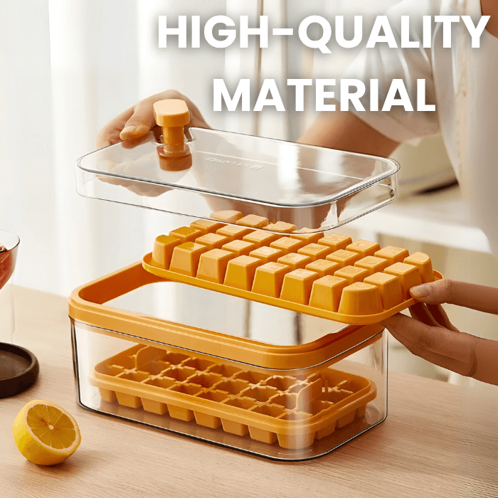 Smart Ice Cube Maker | 64 Cubes + Scoop