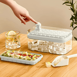 Smart Ice Cube Maker | 64 Cubes + Scoop