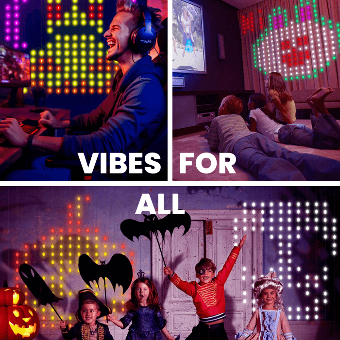 Smart Curtain Lights | Dynamic & Customizable Glow