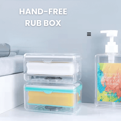 Soap-Bar Box Dispenser | Non-Slip & Fast-Foam