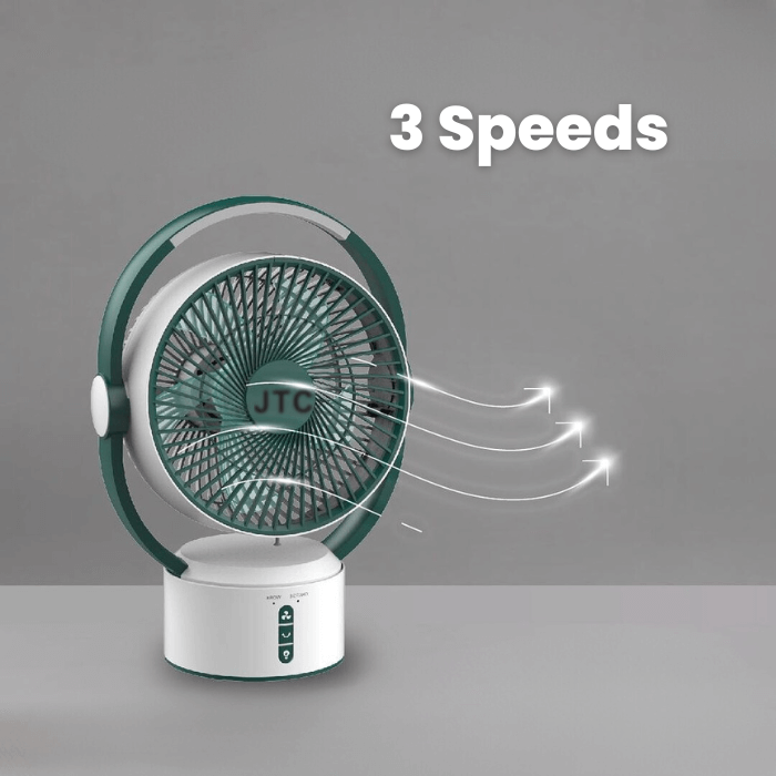 JTC™ Portable Rechargeable Fan