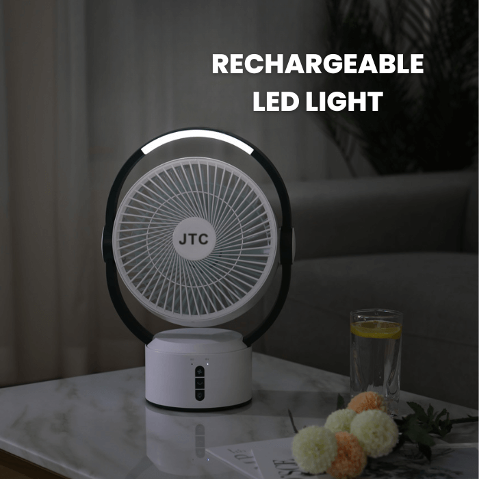 JTC™ Portable Rechargeable Fan