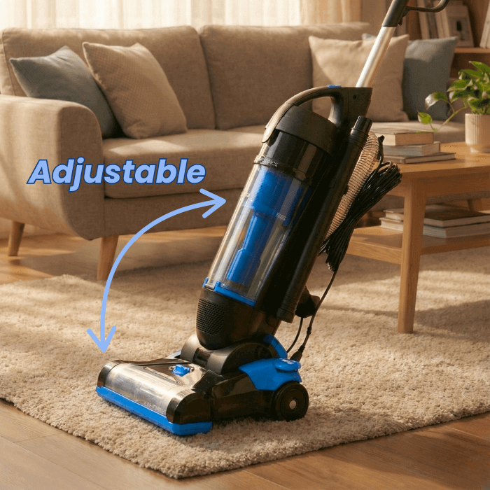 Mirage Inverter Upright Vacuum | Powerful & Wide