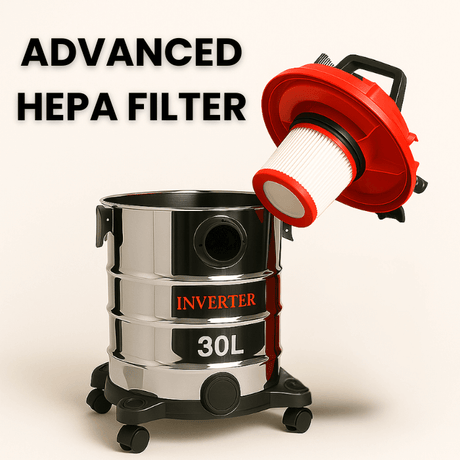 Mirage™ Inverter Vacuum Cleaner | Powerful Wet & Dry