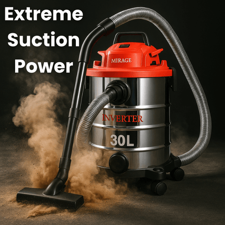 Mirage™ Inverter Vacuum Cleaner | Powerful Wet & Dry