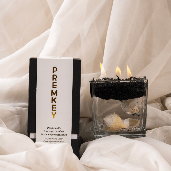 Reusable Pearl Candle | Elegant & Long-Lasting