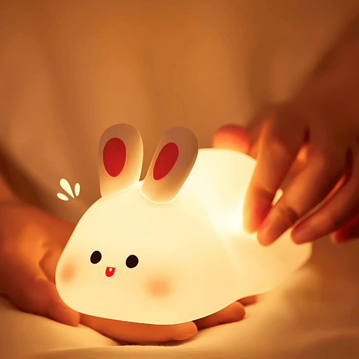 Rabbit Night Light | Adorable & Soothing Glow