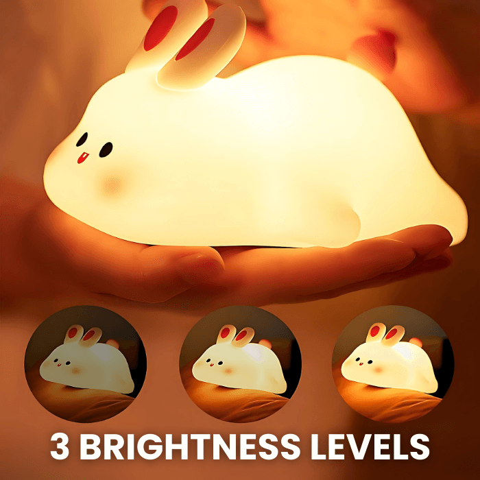 Rabbit Night Light | Adorable & Soothing Glow